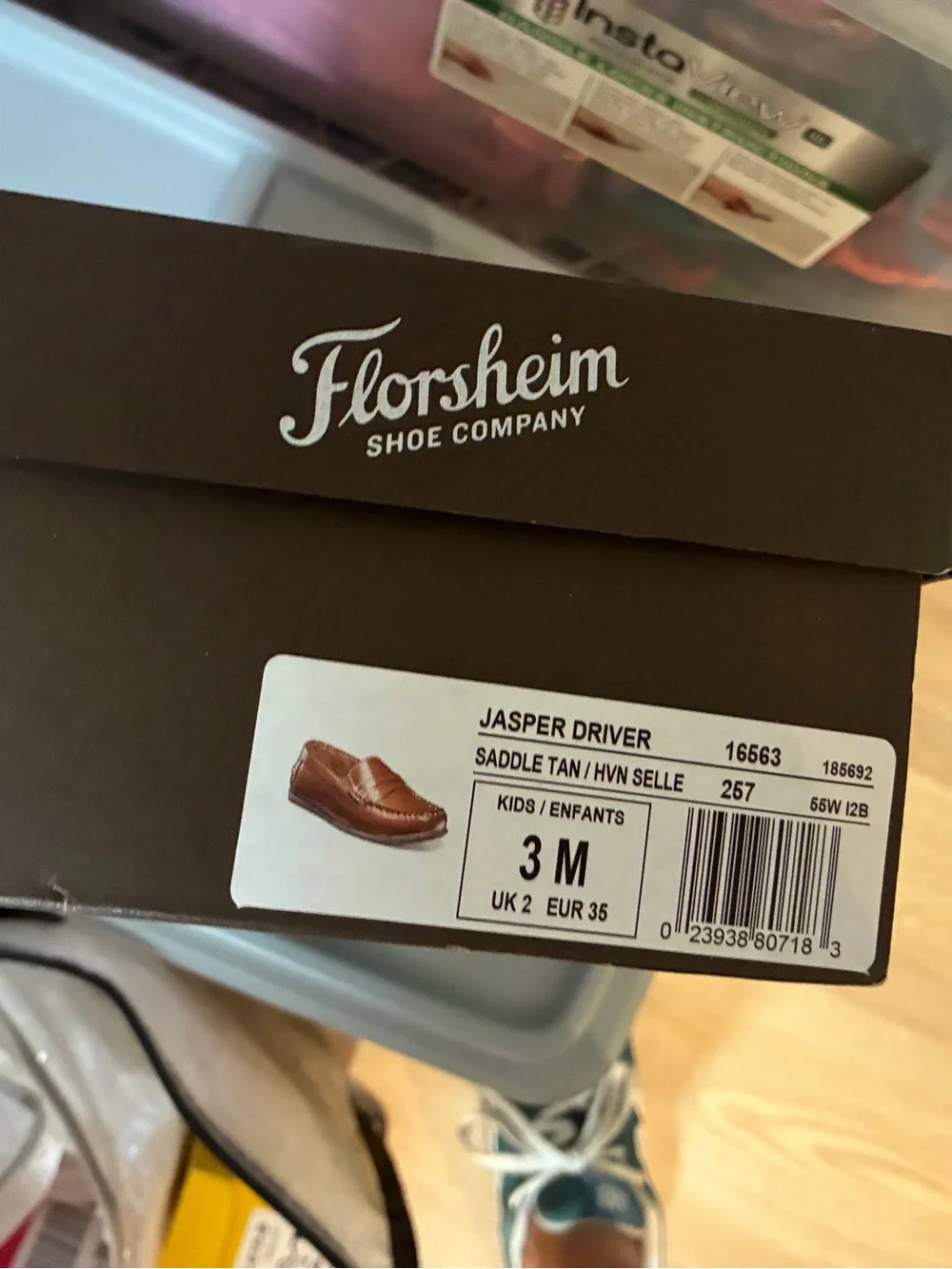 Florsheim Boy’s Brown Penny Loafers